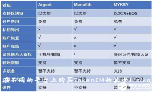 如何在不同的平台上购买TokenIM的波卡（Polkadot）